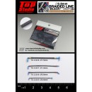 0.8mm braided line(black)